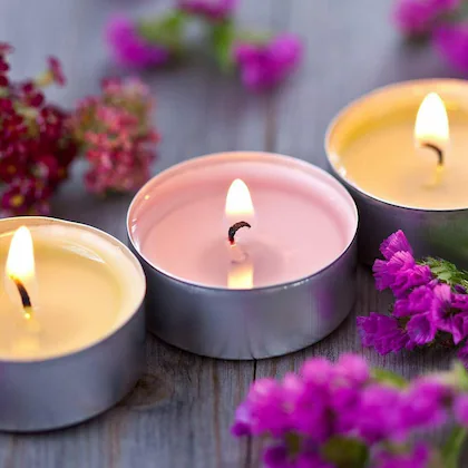 Tea light candles